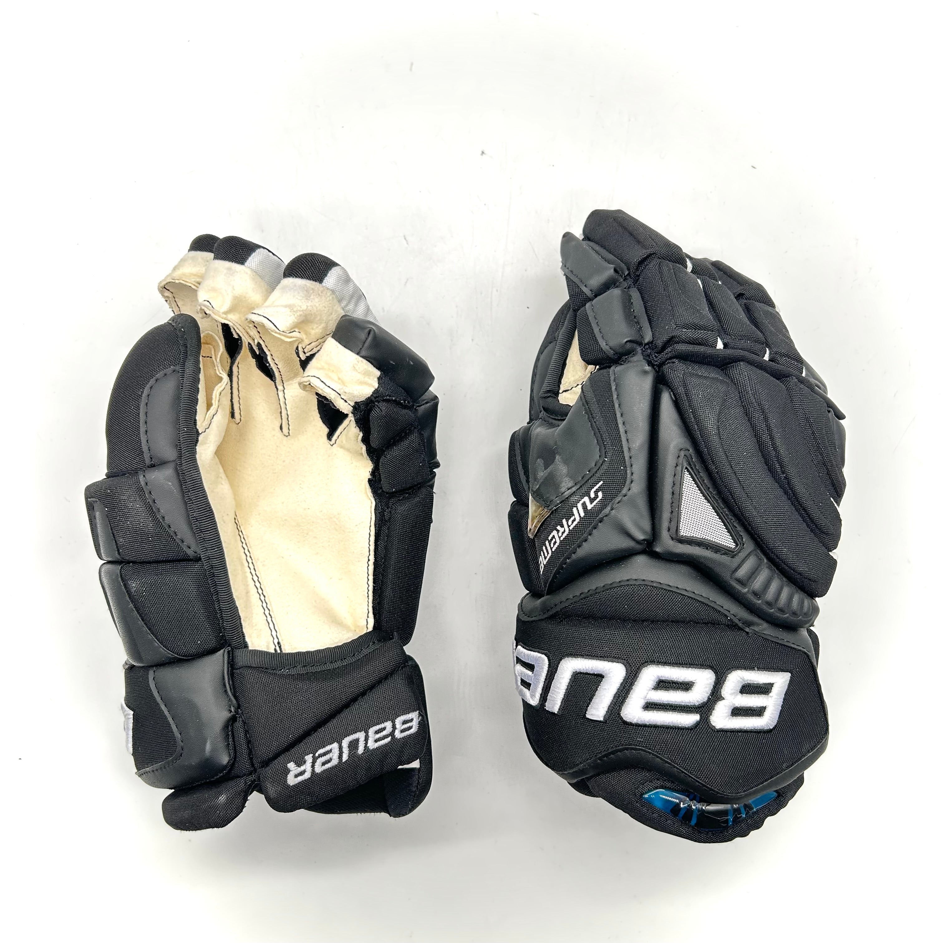 Bauer Supreme ONE95 - Gants de hockey Pro Stock (noir/blanc)